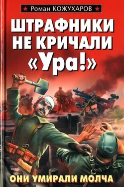 Роман Кожухаров Штрафники не кричали «Ура!» обложка книги