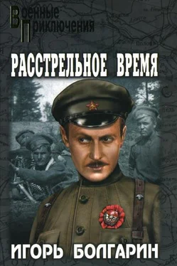 Игорь Болгарин Расстрельное время обложка книги