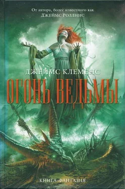 Джеймс Клеменс Огонь ведьмы обложка книги