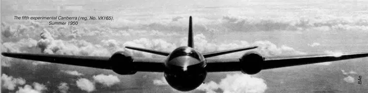Пятый опытный экземпляр Канберры per VX165 Лето 1950 г Сообщение - фото 22