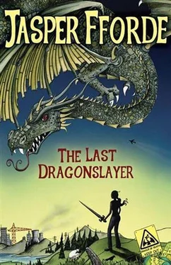 Jasper Fforde The Last Dragonslayer обложка книги