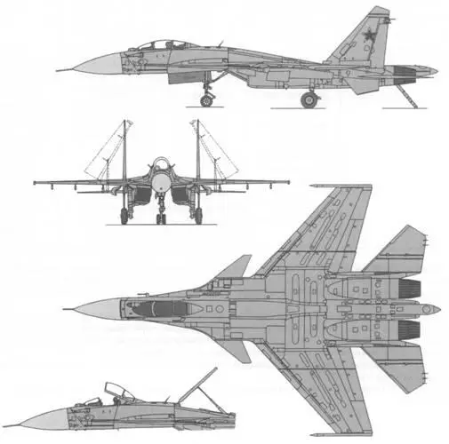 Су27К Миг29К Су25УТГ Основные характеристики корабельных самолетов о - фото 58
