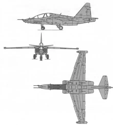 Су25УТГ Основные характеристики корабельных самолетов обычной схемы - фото 60