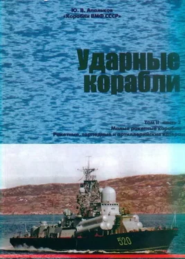 Юрий Апальков Ударные корабли. Часть 2 Малые ракетные корабли и катера обложка книги