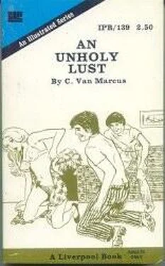 Carl Van Marcus An unholy lust обложка книги