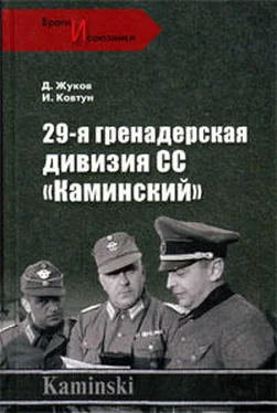 Дмитрий Жуков 29- я гренадерская дивизия СС «Каминский» обложка книги