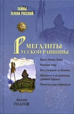 Антон Платов Мегалиты Русской равнины обложка книги