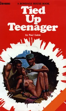 Paul Gable Tied up teenager обложка книги