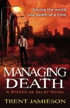 Trent Jamieson Managing death обложка книги