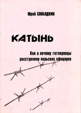 Юрий Слободкин Катынь. Как и почему гитлеровцы расстреляли польских офицеров обложка книги