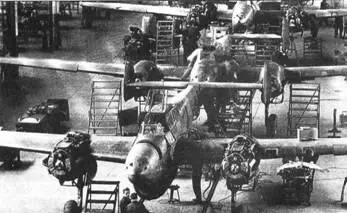 Сборочная линия Bf 110D0R1 Примерно 40 Bf 110Е1 могли нести Дакельбаух - фото 25