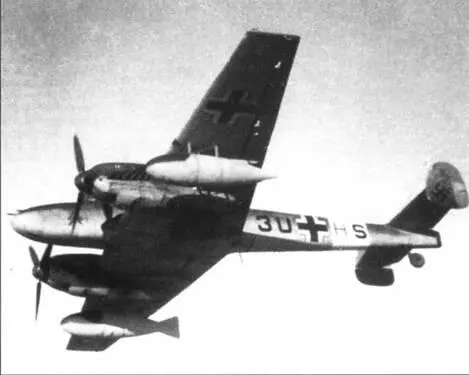 Самолет Bf 110D3 Разведчик Bf 110F3 как и другие церштереры серии F - фото 27