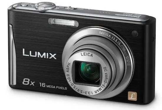 16мегапиксельная Lumix DMCFH27 располагает объективом с 8кратным оптическим - фото 136