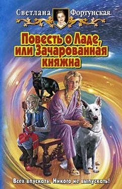 Светлана Фортунская Повесть о Ладе, или Зачарованная княжна обложка книги