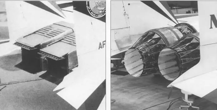 Отклоняемые сопла летающих лабораторий F15SMTD и F15B ACTIVE Летающая - фото 35