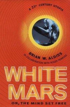 Brian Aldiss White Mars обложка книги