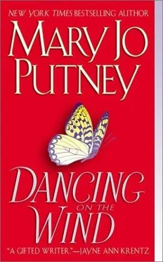 Mary Putney Dancing on the Wind обложка книги