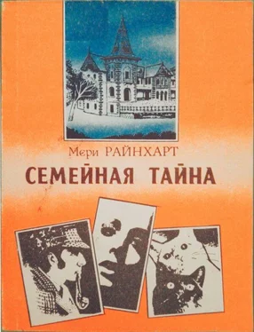 Мэри Райнхарт Семейная тайна обложка книги