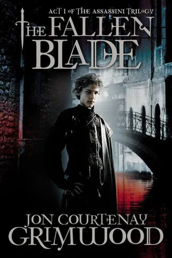 Jon Grimwood The fallen blade обложка книги