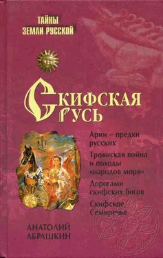 Анатолий Абрашкин Скифская Русь. От Трои до Киева обложка книги