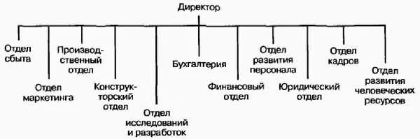Рис 151Типичная структурная схема организации Четыре роли менеджмента - фото 56