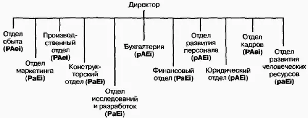 Рис 152Ориентация отделов в терминах PAEI Настоящий юрист отложит контракт - фото 57