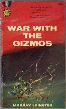 Murray Leinster War with the Gizmos обложка книги