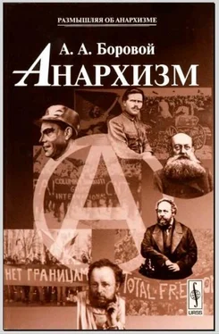 Алексей Боровой Анархизм обложка книги