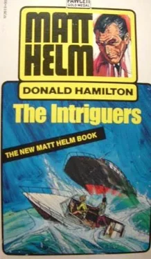 Donald Hamilton The Intriguers обложка книги