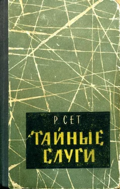 Рональд Сет Тайные слуги обложка книги