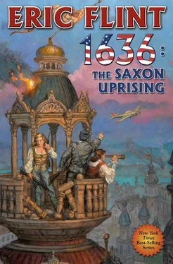 Eric Flint 1636:The Saxon Uprising обложка книги