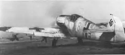 Зимняя раскраска Bf 109G2 54й истребительной эскадры Окрестности Ленинграда - фото 79