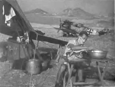 Авиабаза 6JG 53 в Канцелло Август 1943 г Сочные дыни и сладкий сон - фото 103
