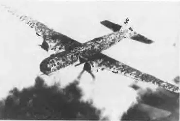 Стратегический тяжелый бомбардировщик Хенкель Не177 Использовался для - фото 117