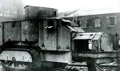 Разбронировка и разборка бронетрактора Ахырец Красный Петербург 1920е - фото 24