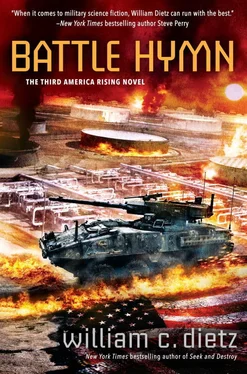 Уильям Дитц Battle Hymn обложка книги