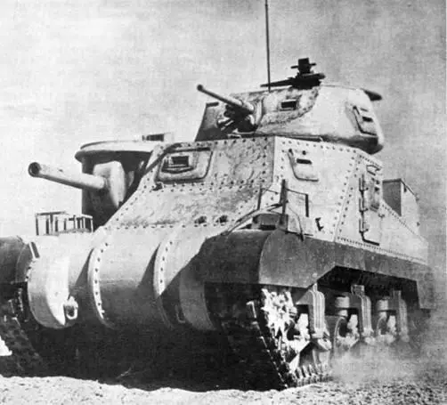 Крейсерский танк Crant I в бою Северная Африка май 1942 г Легкие немецкие - фото 64