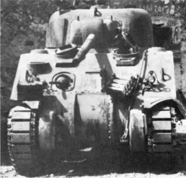 Танк М4 раннего выпуска Италия январь 1944 г Средний танк М4А1 во время - фото 76