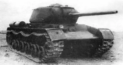 Тяжелый танк КВ85 1943 г На марше КВ1С 6го гвардейского танкового - фото 497