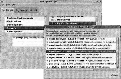 Рис 81 В других дистрибутивах организация пакетов немного иная Например - фото 22