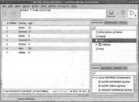 Рис 85 MySQL Administrator Мы очень надеемся на то что вы познакомитесь с - фото 26