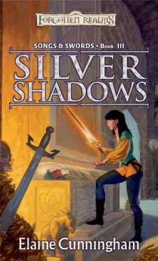 Элейн Каннингем Silver Shadows обложка книги