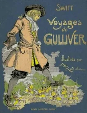 Jonathan Swift Les Voyages De Gulliver обложка книги