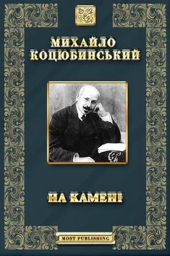 Михайло Коцюбинський На камені обложка книги