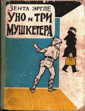 Зента Эргле Уно и три мушкетера обложка книги