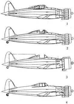 1 Прототип МС200 2 серийный МС200 3 МС200bis 4 MC20J МС 200 - фото 4