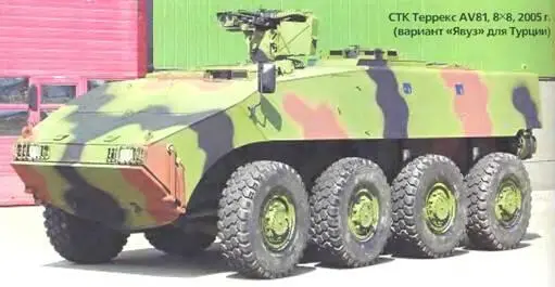 СТК Террекс AV81 8X82005 г вариант Явуз для Турции Он имеет - фото 184