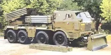 Система залпового огня RM70 на шасси Татра813 8X81972 г В конце 50х гг - фото 269