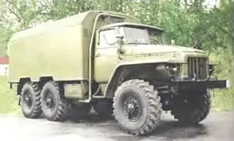 Шасси Урал375А с кузовом К375 6X61968 г Во второй половине 50х гг - фото 429
