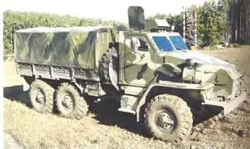 Урал4320Б с локальной бронезащитой 6х6 1998 г Это шасси стало базой - фото 439